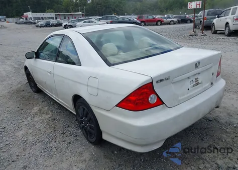 2004 Honda Civic Lx из США, поврежденный, VIN 1HGEM22524L007777